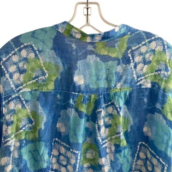 Ruby Rd. | Colorful Button-Up Blouse - Picture 10 of 14